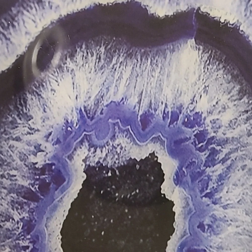 Geode Inspired Shallow bowl/ plate